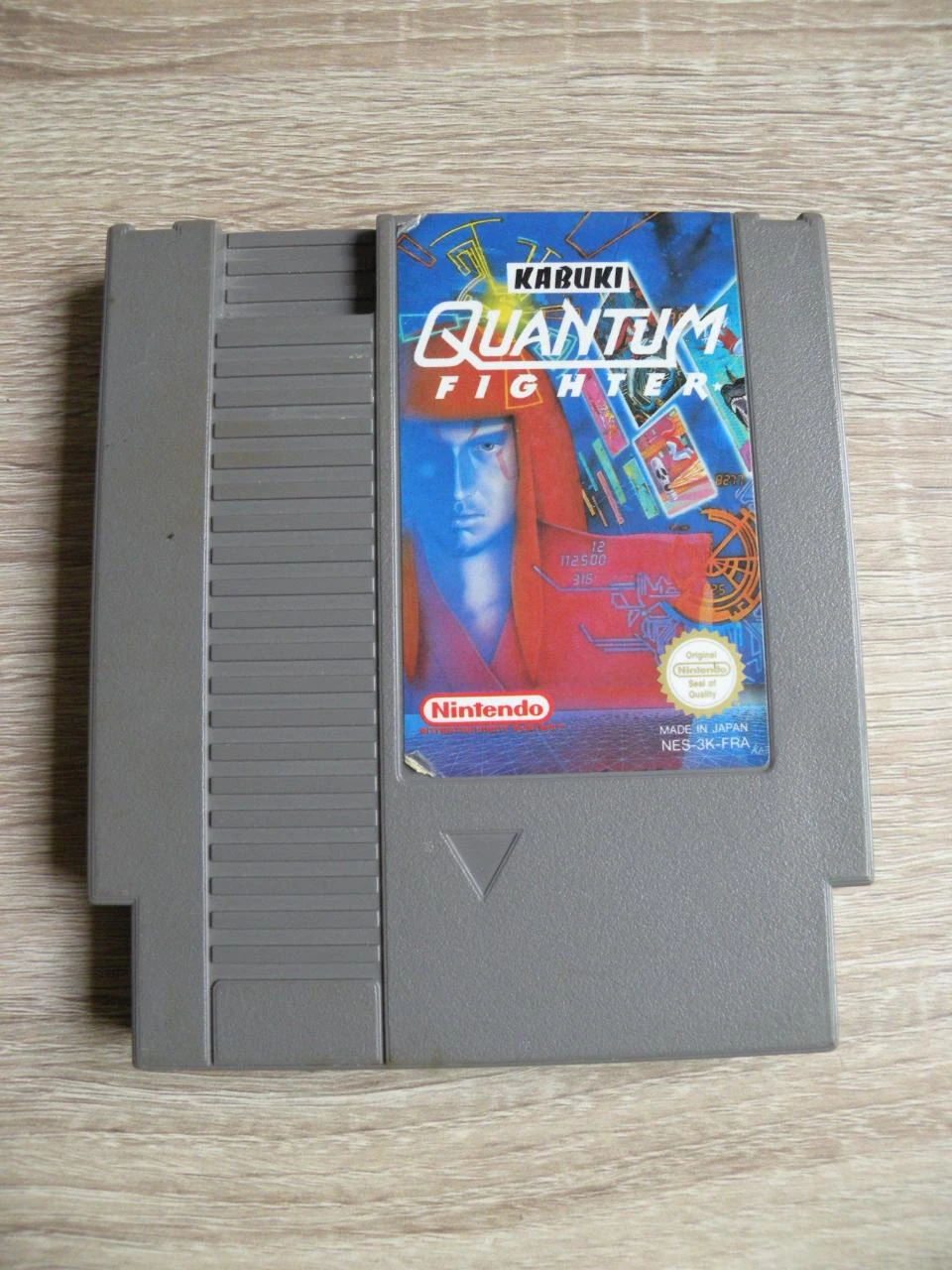 Jeu Kabuki Quantum fighter Nintendo NES